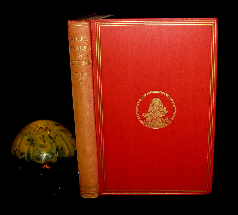 1897 Rare Victorian Book - Alice's Adventures in Wonderland by Lewis Carroll