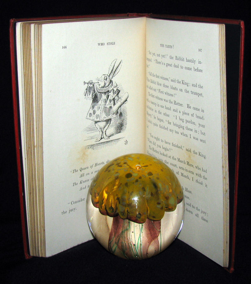 1897 Rare Victorian Book - Alice's Adventures in Wonderland by Lewis Carroll