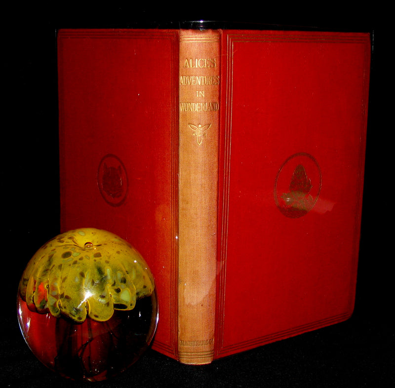 1897 Rare Victorian Book - Alice's Adventures in Wonderland by Lewis Carroll