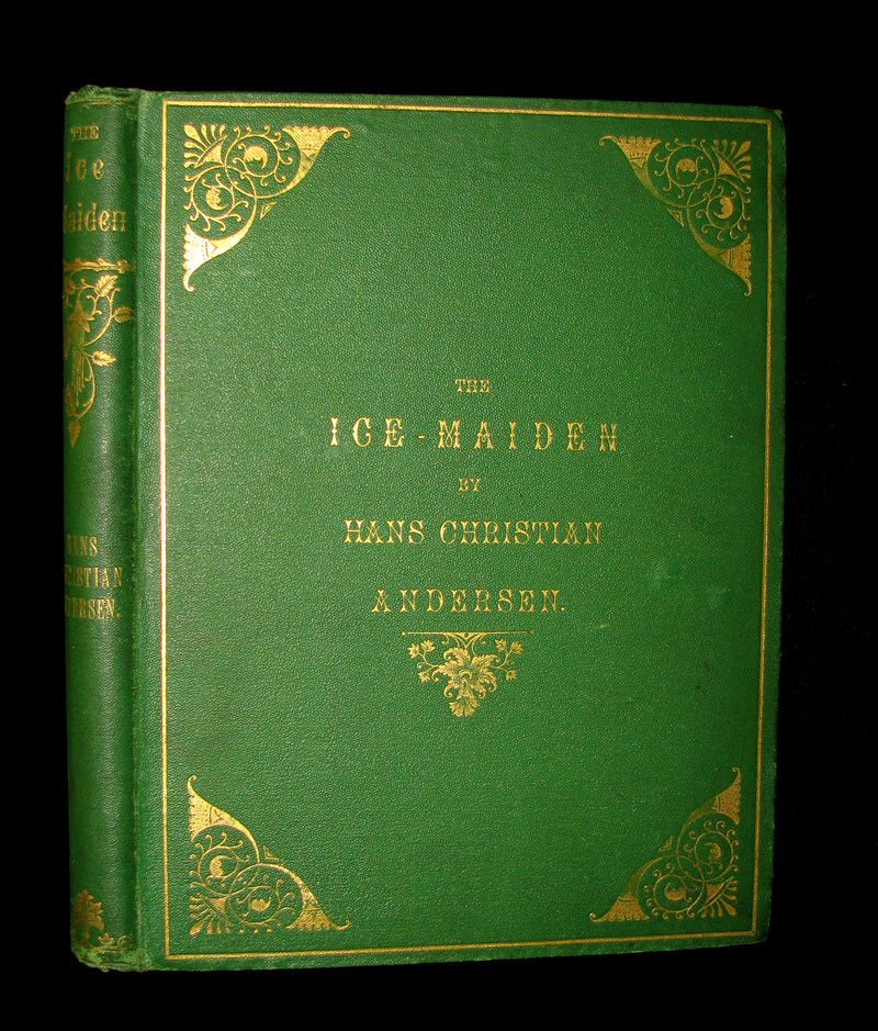 1863 Scarce Victorian Book -  The Ice-Maiden by Hans Christian Andersen illustrated by Zwecker