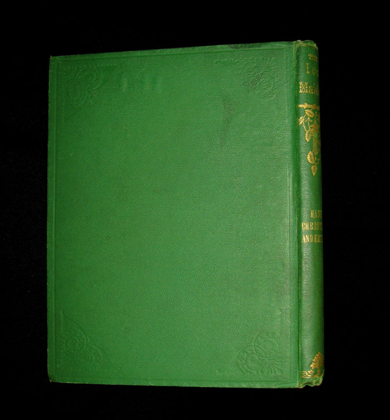 1863 Scarce Victorian Book -  The Ice-Maiden by Hans Christian Andersen illustrated by Zwecker