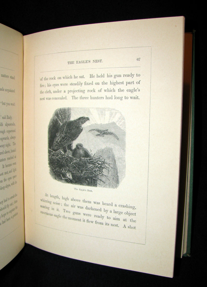 1863 Scarce Victorian Book -  The Ice-Maiden by Hans Christian Andersen illustrated by Zwecker