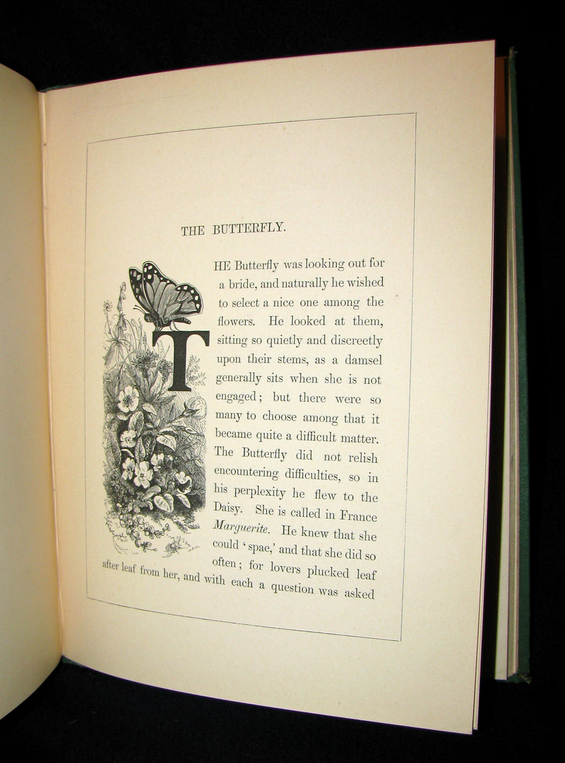1863 Scarce Victorian Book -  The Ice-Maiden by Hans Christian Andersen illustrated by Zwecker
