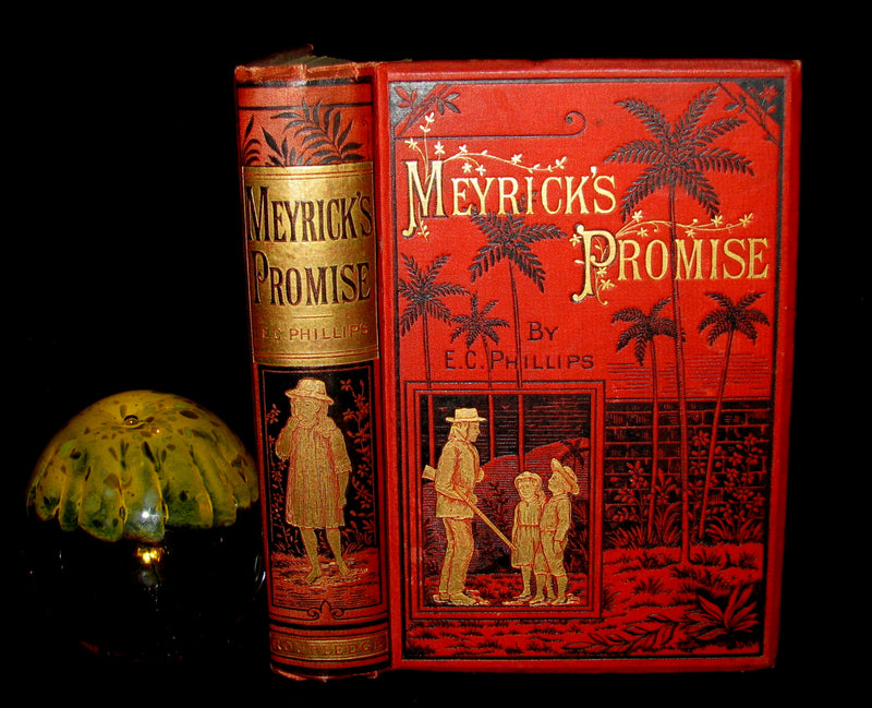1881 Rare Book - Meyrick's Promise- Little Fugitives From The Jamaica Rebellion In 1865