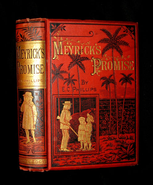 1881 Rare Book - Meyrick's Promise- Little Fugitives From The Jamaica Rebellion In 1865