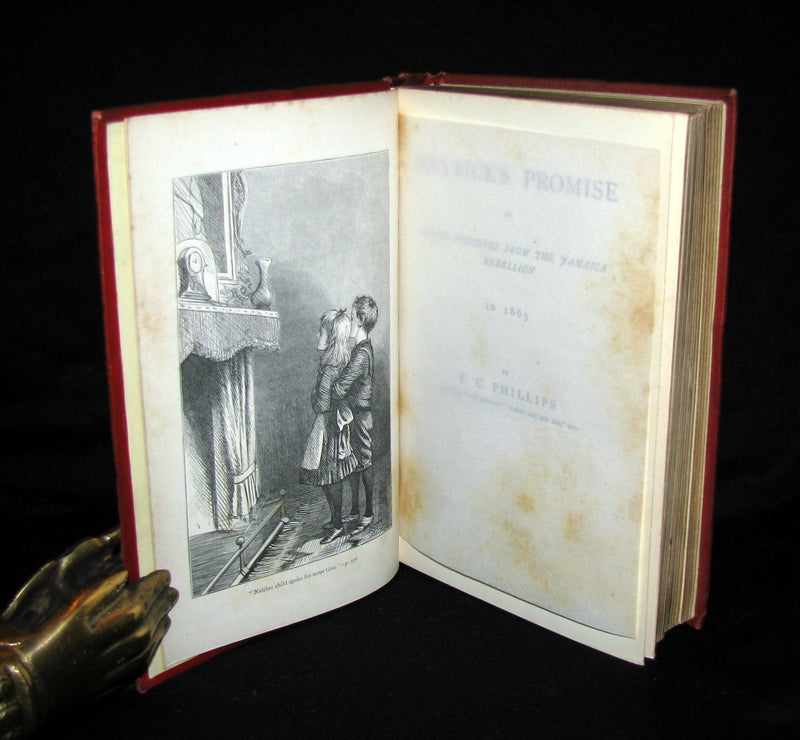 1881 Rare Book - Meyrick's Promise- Little Fugitives From The Jamaica Rebellion In 1865