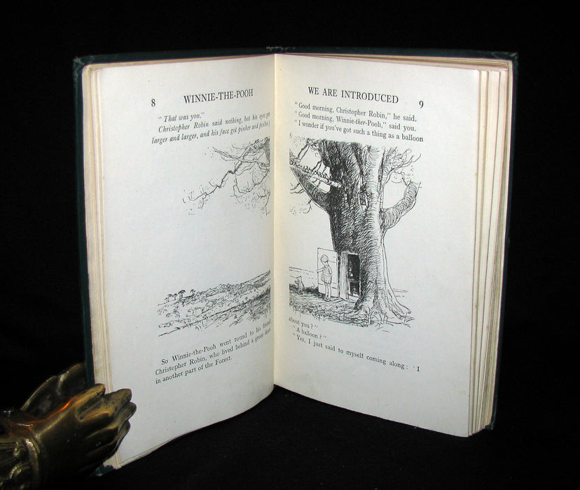 1926  First UK Edition - A. A. Milne & Ernest H. Shepard -  WINNIE-THE-POOH