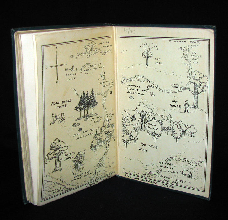 1926  First UK Edition - A. A. Milne & Ernest H. Shepard -  WINNIE-THE-POOH