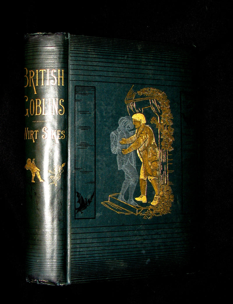 1880 Scarce Victorian Book - BRITISH GOBLINS: Welsh Folk-lore, Fairy Mythology.