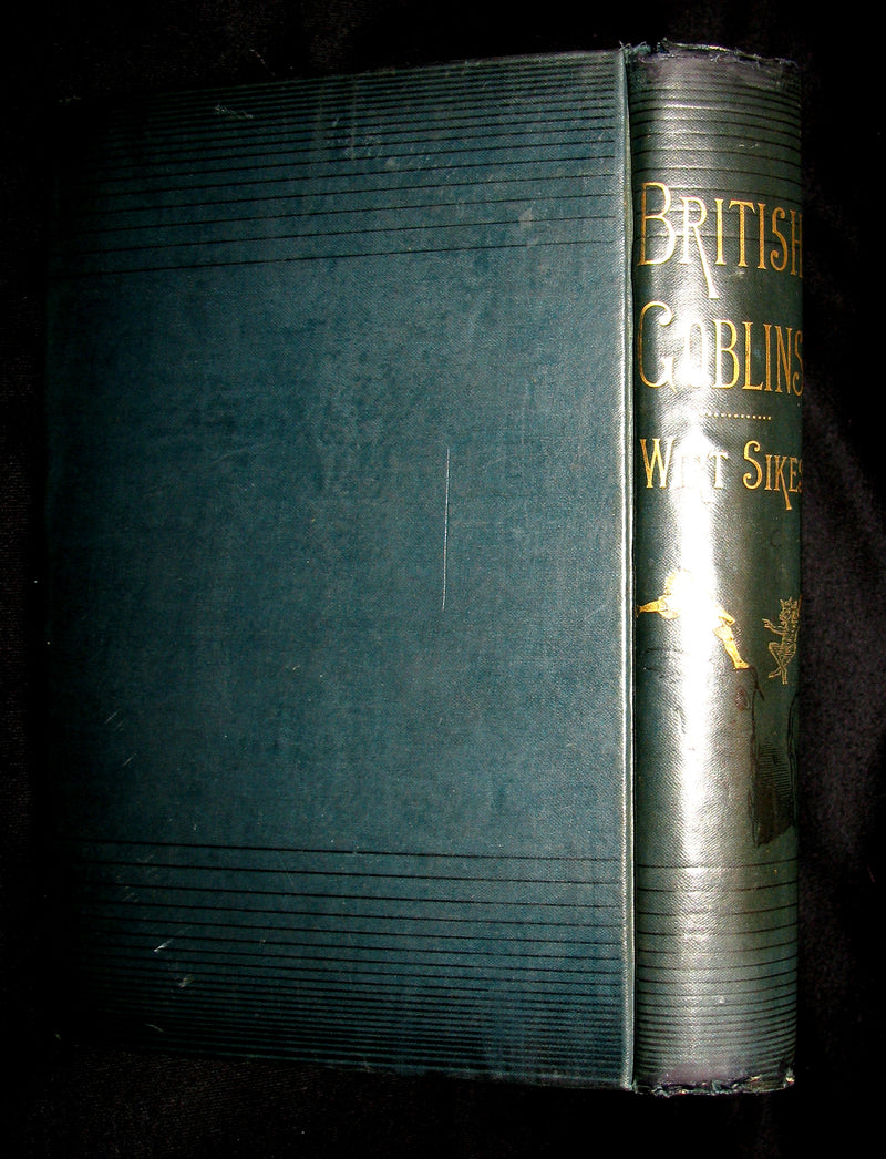 1880 Scarce Victorian Book - BRITISH GOBLINS: Welsh Folk-lore, Fairy Mythology.