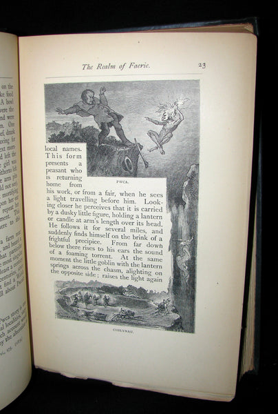 1880 Scarce Victorian Book - BRITISH GOBLINS: Welsh Folk-lore, Fairy Mythology.