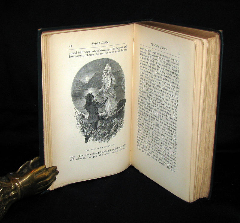 1880 Scarce Victorian Book - BRITISH GOBLINS: Welsh Folk-lore, Fairy Mythology.