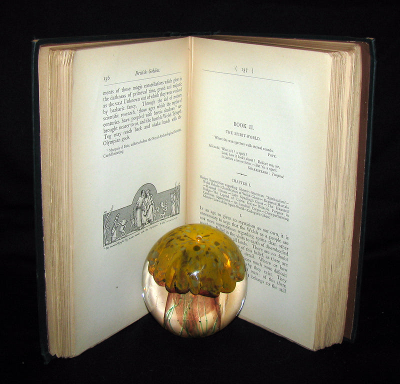 1880 Scarce Victorian Book - BRITISH GOBLINS: Welsh Folk-lore, Fairy Mythology.
