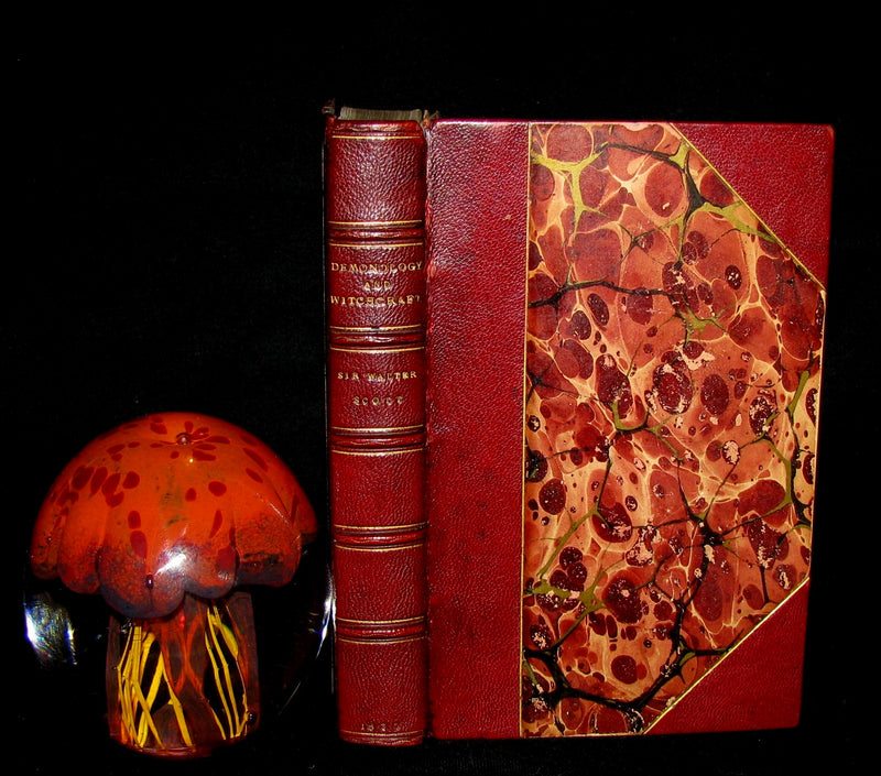 1830 1stED Walter Scott - Letters on Demonology & Witchcraft - WITCHES & FAIRIES