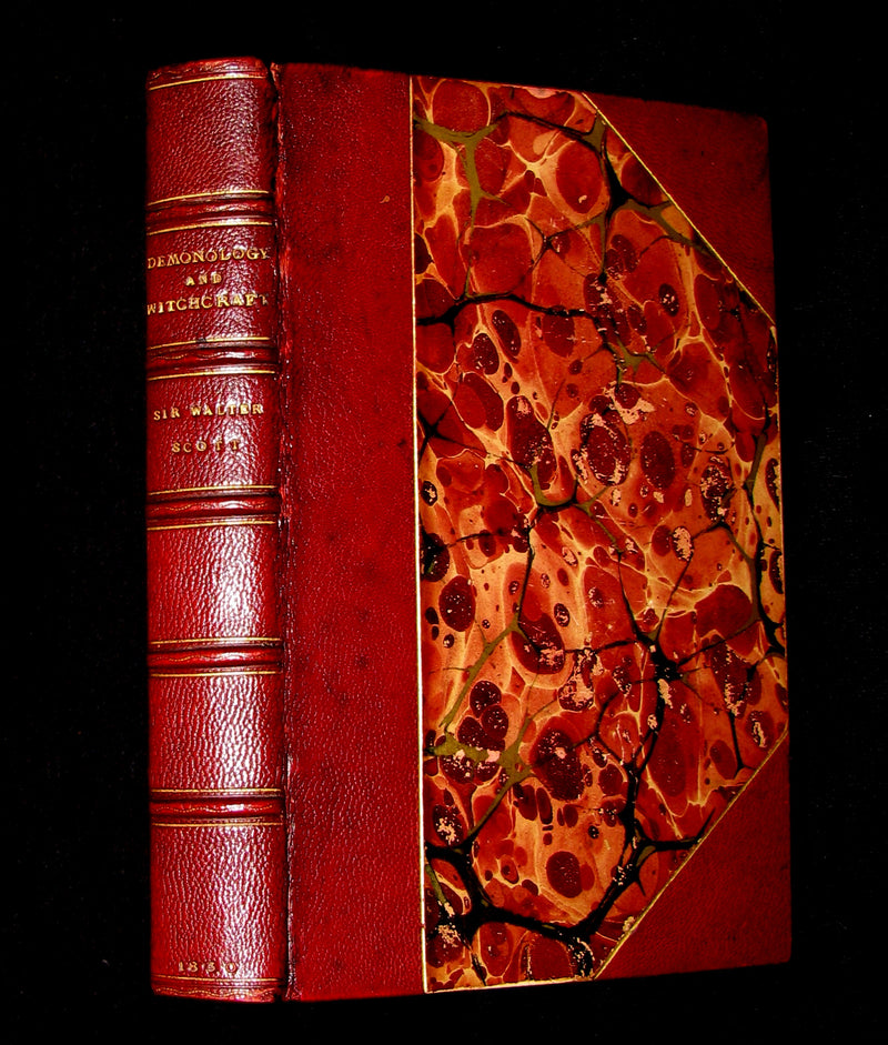 1830 1stED Walter Scott - Letters on Demonology & Witchcraft - WITCHES & FAIRIES