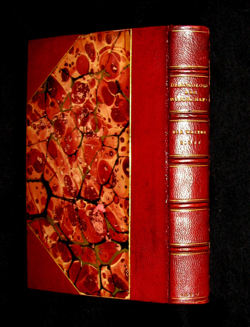 1830 1stED Walter Scott - Letters on Demonology & Witchcraft - WITCHES & FAIRIES