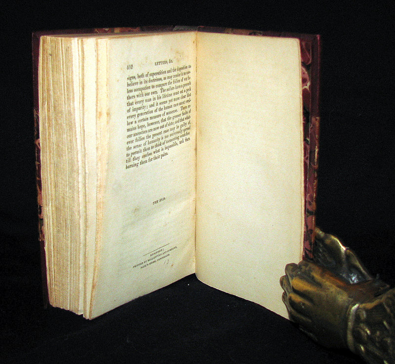 1830 1stED Walter Scott - Letters on Demonology & Witchcraft - WITCHES & FAIRIES