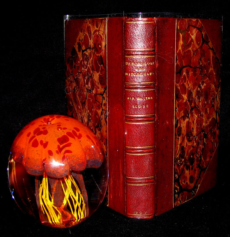 1830 1stED Walter Scott - Letters on Demonology & Witchcraft - WITCHES & FAIRIES