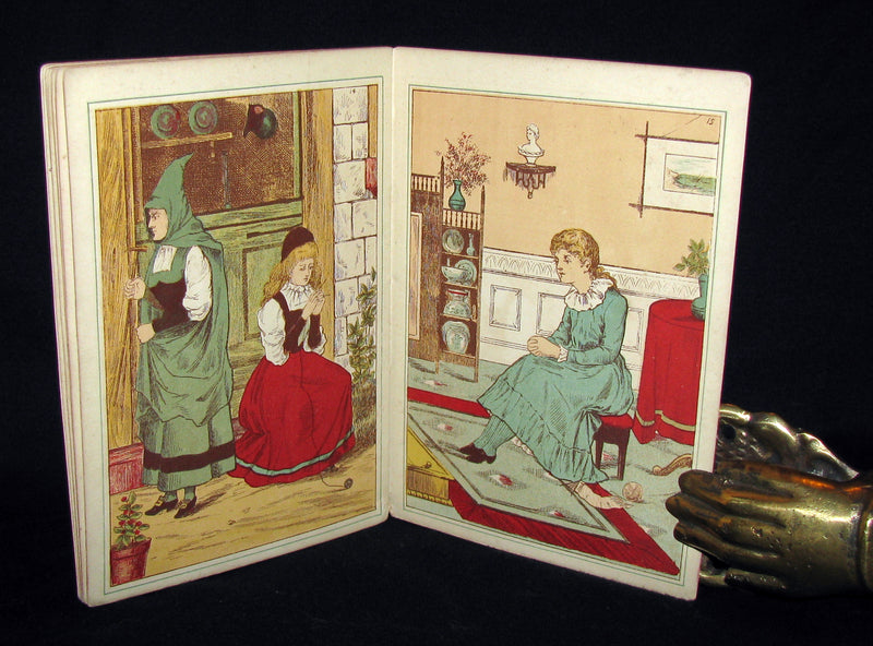 1883 Scarce Victorian Booklet - The Fairy's Gift by M. Johnson (Johnston) A Knitting Fairy Tale