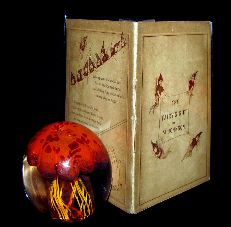 1883 Scarce Victorian Booklet - The Fairy's Gift by M. Johnson (Johnston) A Knitting Fairy Tale