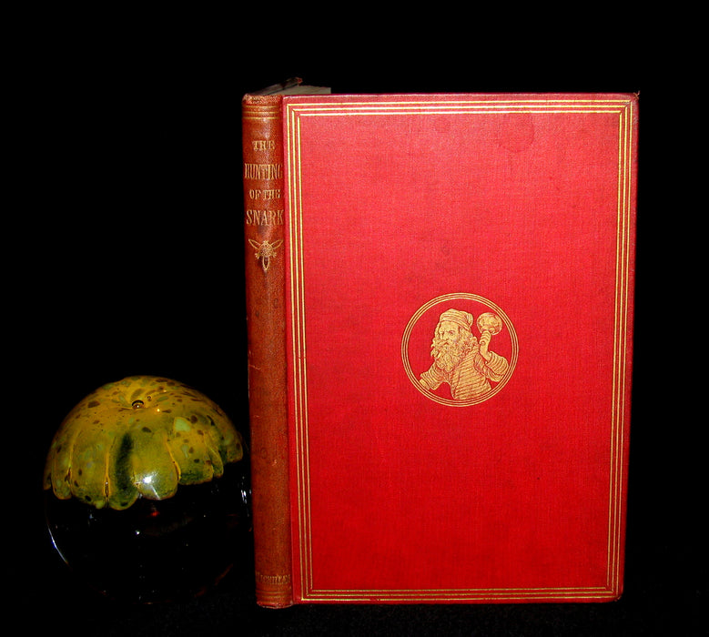 1876 Rare Victorian Book - The Hunting of the SNARK by Lewis Carroll.