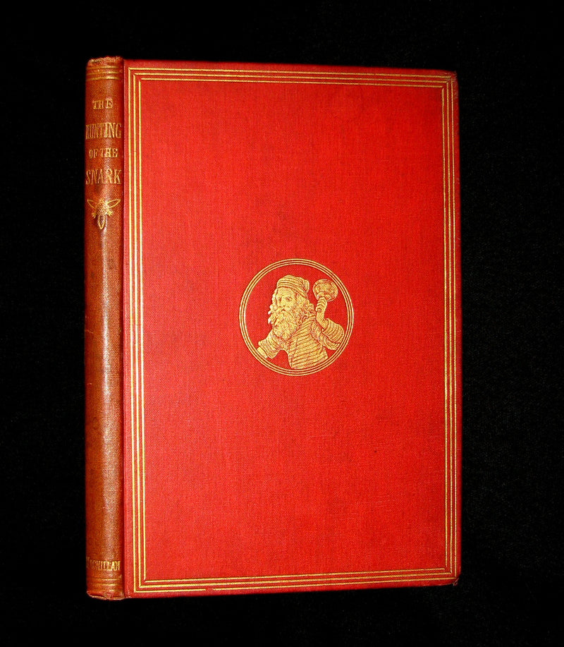 1876 Rare Victorian Book - The Hunting of the SNARK by Lewis Carroll.