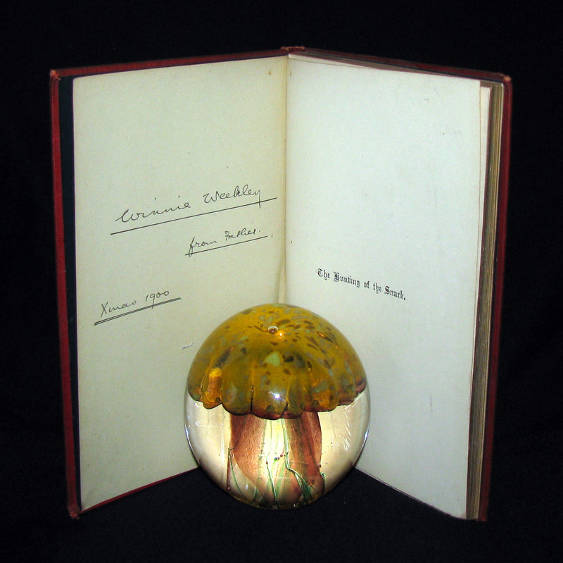 1876 Rare Victorian Book - The Hunting of the SNARK by Lewis Carroll.