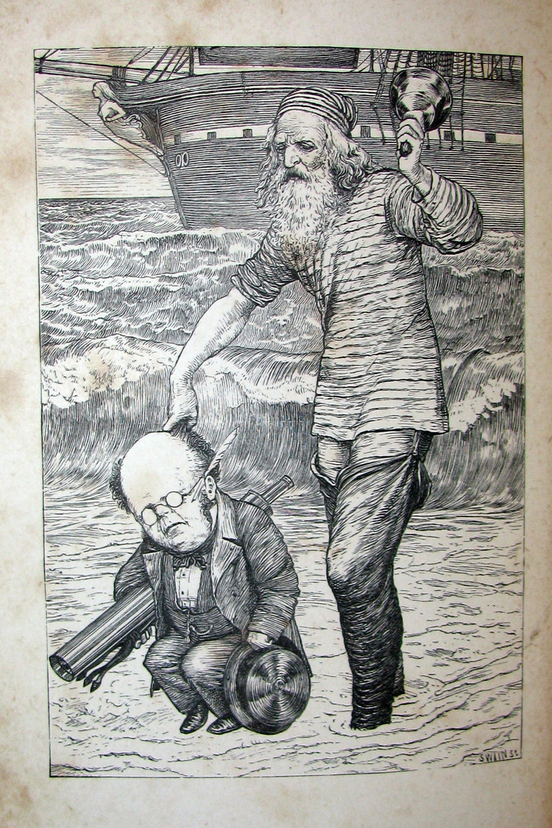 1876 Rare Victorian Book - The Hunting of the SNARK by Lewis Carroll.