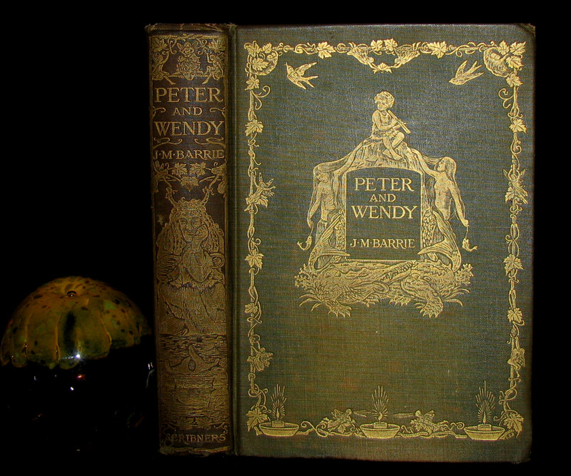 1911 Rare Book  - Peter Pan First Edition - Peter and Wendy by James Matthew Barrie