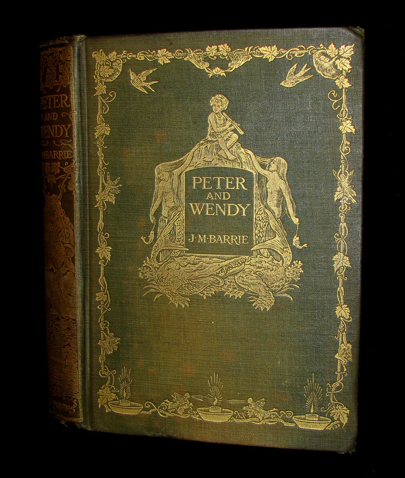 1911 Rare Book  - Peter Pan First Edition - Peter and Wendy by James Matthew Barrie