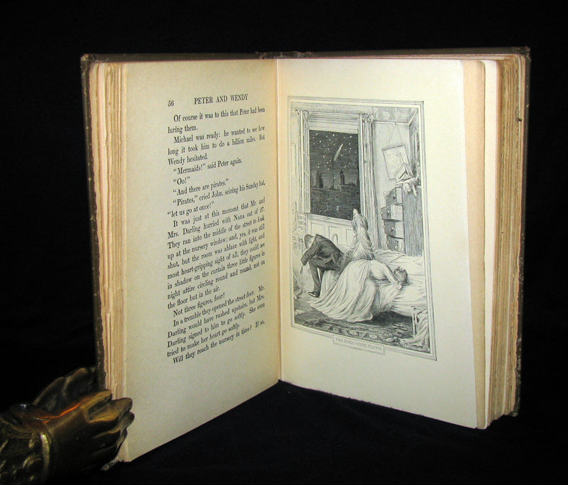 1911 Rare Book  - Peter Pan First Edition - Peter and Wendy by James Matthew Barrie