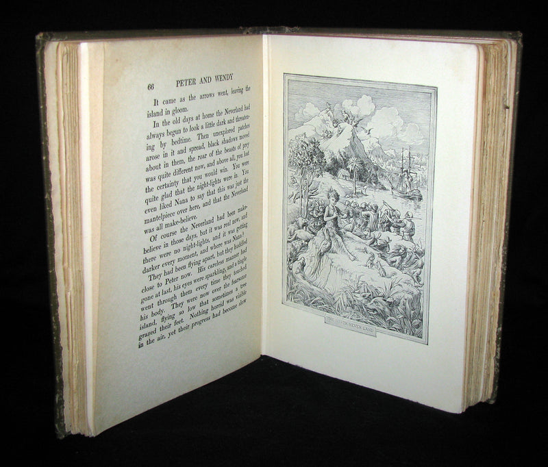 1911 Rare Book  - Peter Pan First Edition - Peter and Wendy by James Matthew Barrie