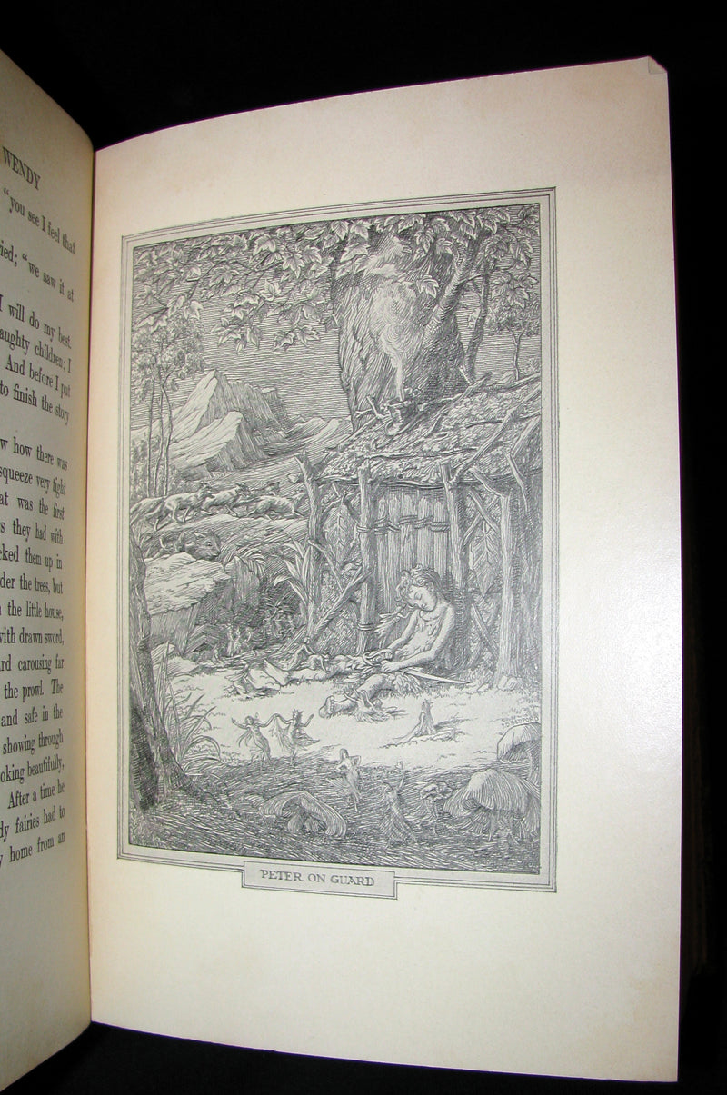 1911 Rare Book  - Peter Pan First Edition - Peter and Wendy by James Matthew Barrie