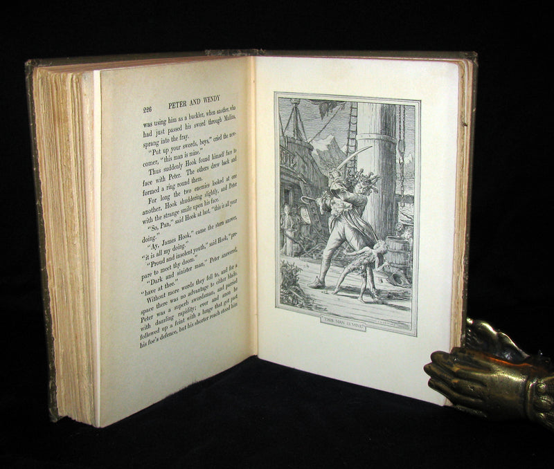 1911 Rare Book  - Peter Pan First Edition - Peter and Wendy by James Matthew Barrie