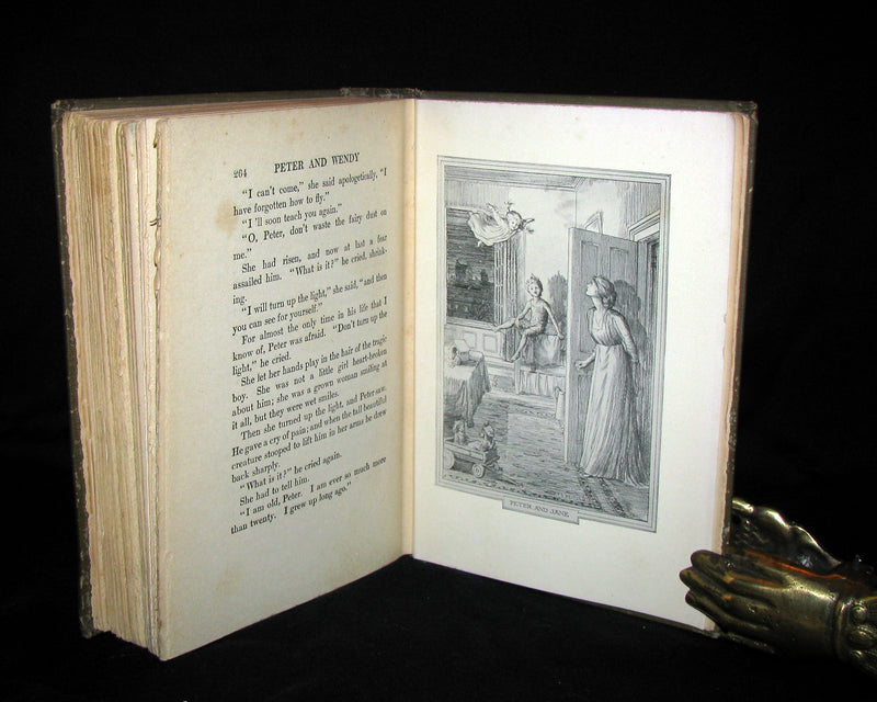 1911 Rare Book  - Peter Pan First Edition - Peter and Wendy by James Matthew Barrie