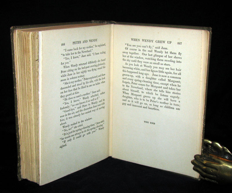 1911 Rare Book  - Peter Pan First Edition - Peter and Wendy by James Matthew Barrie