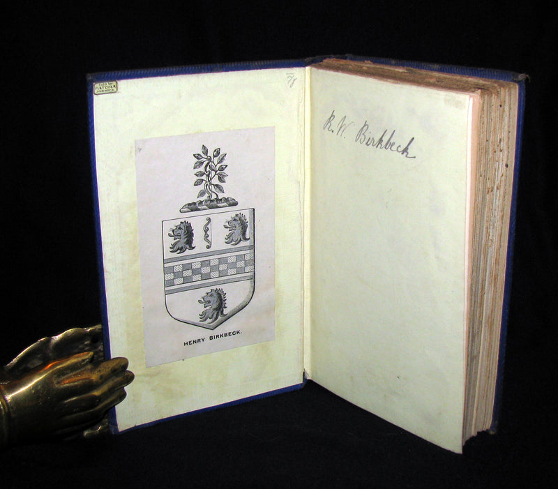 1863 Rare Book on Birds ~ My Feathered Friends by Naturalist Rev J. G. Wood