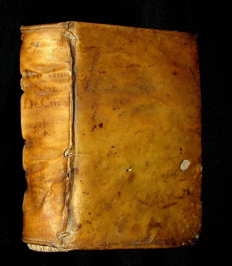 1694 Rare Latin Vellum Book -  The Consolation of Philosophy by Boethius