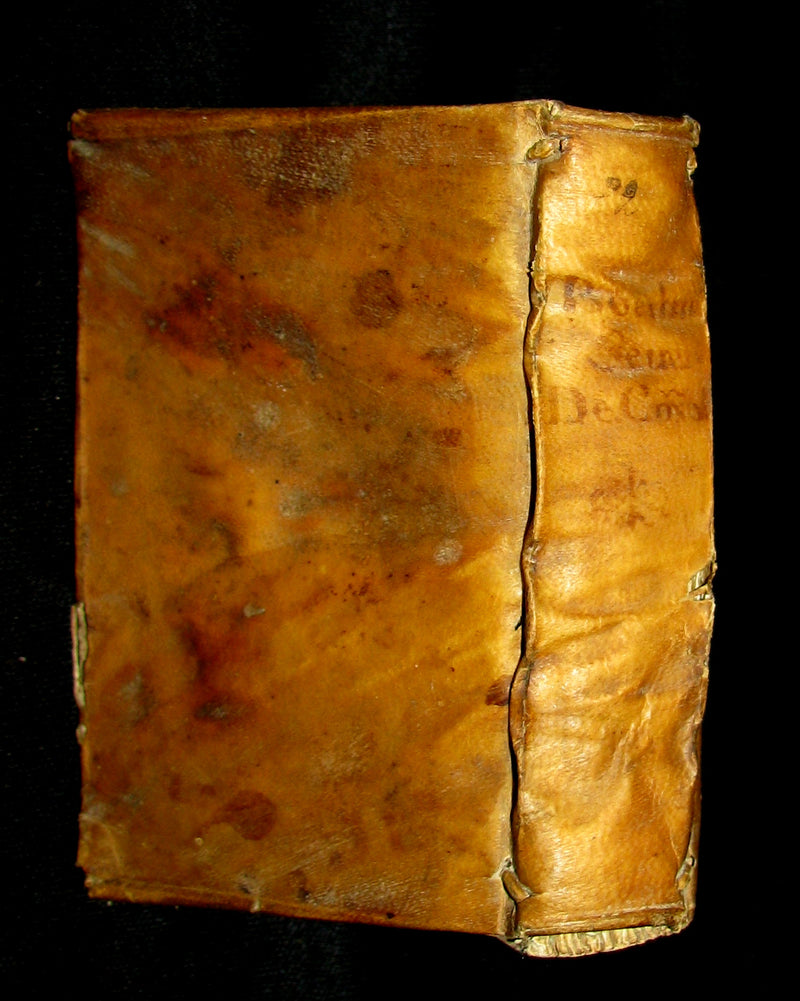 1694 Rare Latin Vellum Book -  The Consolation of Philosophy by Boethius