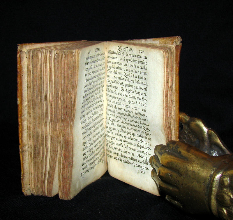 1694 Rare Latin Vellum Book -  The Consolation of Philosophy by Boethius