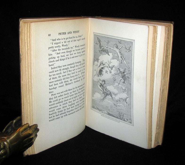 1911 Rare Book  - Peter Pan First Edition - Peter and Wendy by James Matthew Barrie