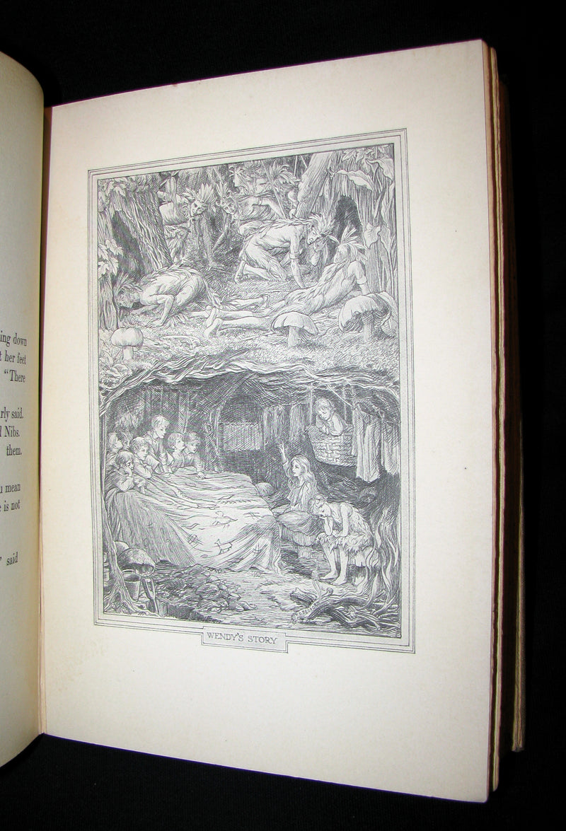1911 Rare Book  - Peter Pan First Edition - Peter and Wendy by James Matthew Barrie