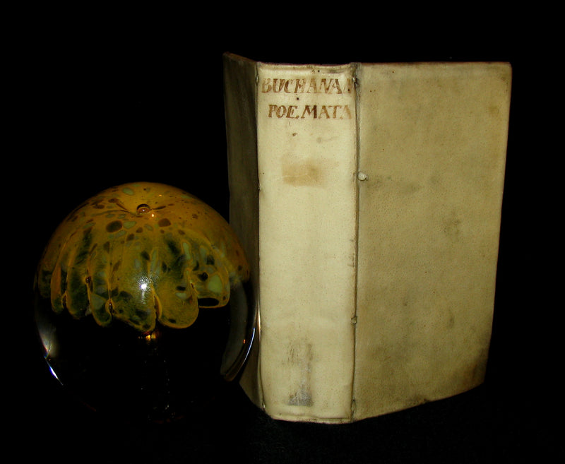 1687 Rare Book - GEORGII BUCHANANI SCOTI POEMATA   Scottish Poems by Buchanan