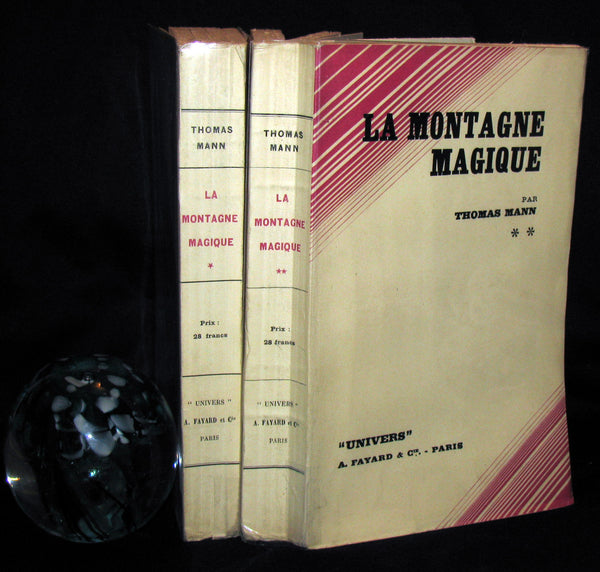 1934 - Rare French Bookset -  Thomas Mann - La montagne magique (Der Zauberberg)
