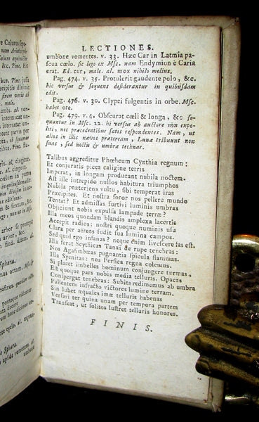 1687 Rare Book - GEORGII BUCHANANI SCOTI POEMATA   Scottish Poems by Buchanan