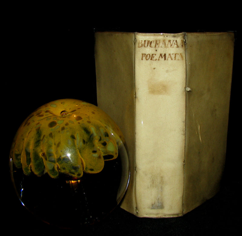 1687 Rare Book - GEORGII BUCHANANI SCOTI POEMATA   Scottish Poems by Buchanan