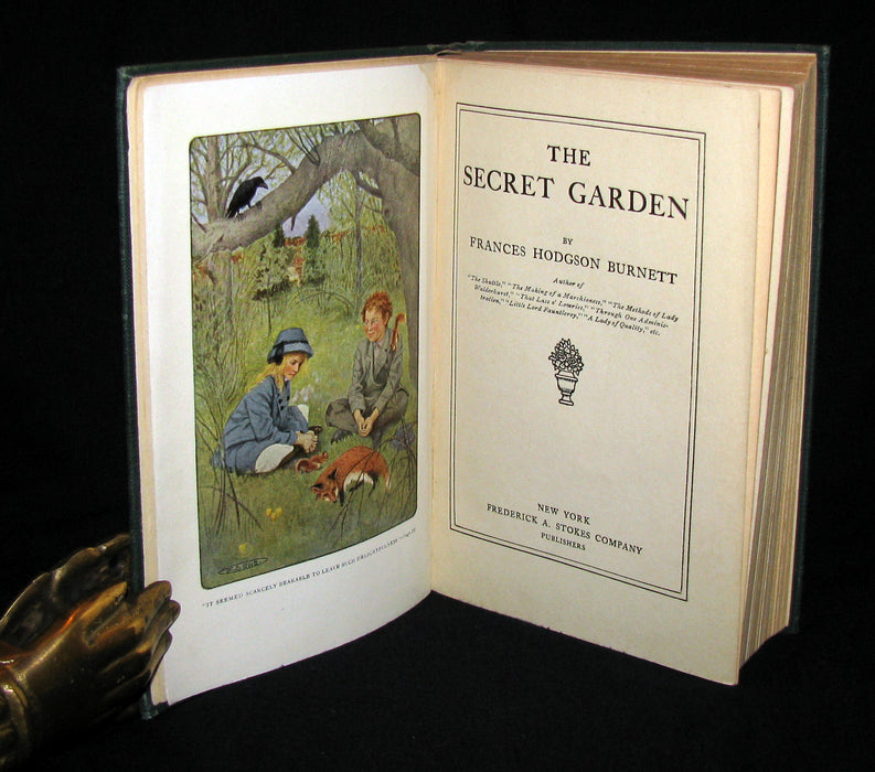 1911 Rare First Edition Book - The Secret Garden by Frances Hodgson Burnett.