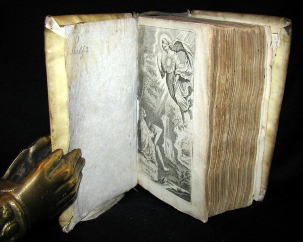 1684 Rare French Vellum Book - Wisdom Tips Or Solomon's Maxims - CONSEILS de la SAGESSE