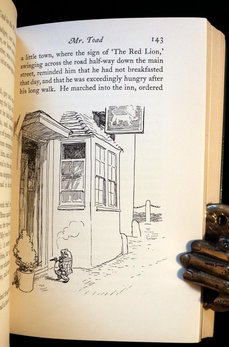 1931 1stED Illustrated by Shepard & bound by ASPREY- THE WIND IN THE WILLOWS.