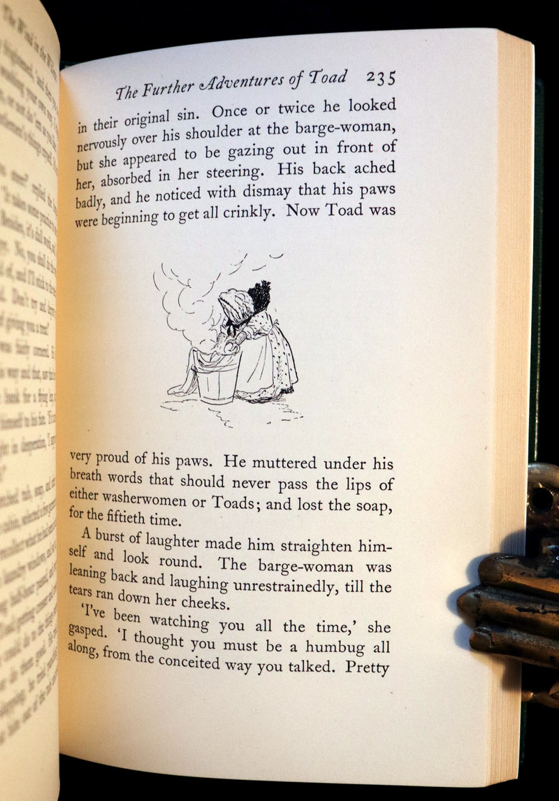 1931 1stED Illustrated by Shepard & bound by ASPREY- THE WIND IN THE WILLOWS.